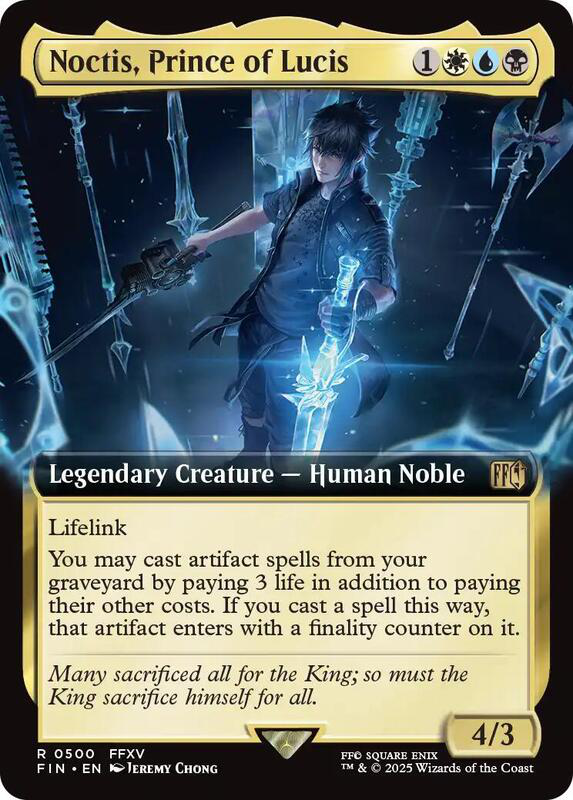 Noctis, Prince of Lucis (Extended Art) - Final Fantasy (FIN)