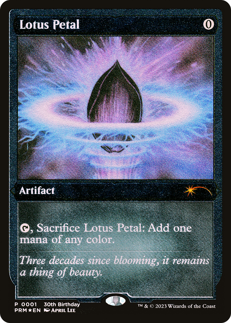 Lotus Petal (Foil Etched) - Unique and Miscellaneous Promos (UMP)
