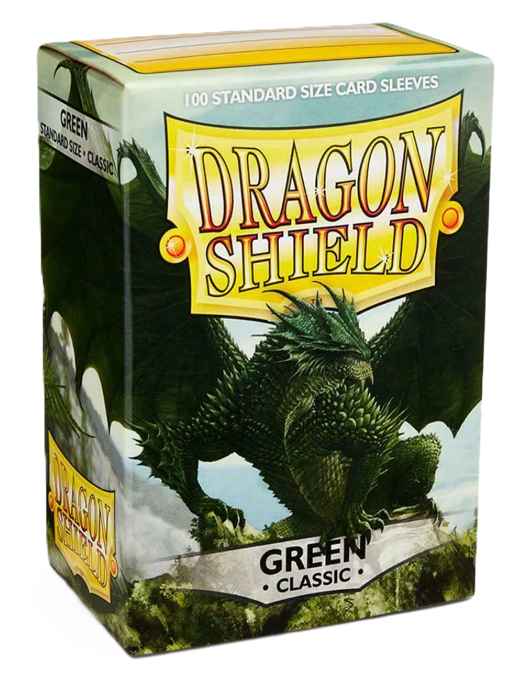Dragon Shield Sleeves: Green Classic (Box of 100)