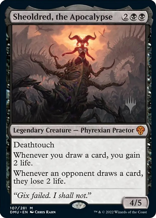 Sheoldred, the Apocalypse - Promo Pack: Dominaria United (PPDMU)