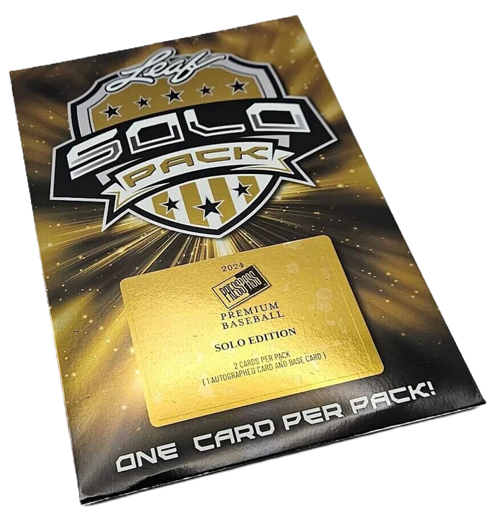 2024 Leaf Press Pass Baseball Solo Pack
