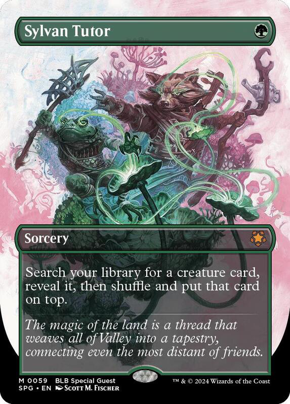 Sylvan Tutor (Borderless) - Special Guests (SPG)