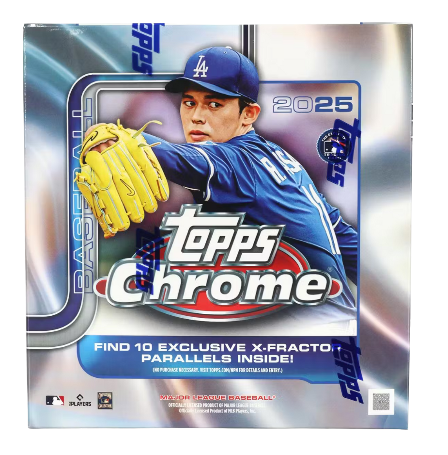 2025 Topps Chrome Baseball Mega Box