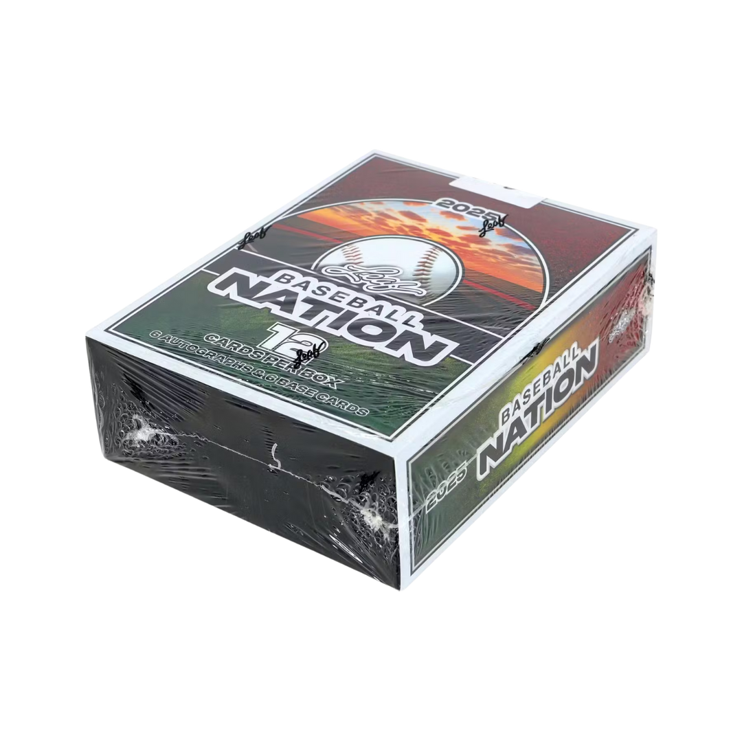 2025 Leaf Baseball Nation Hobby Box