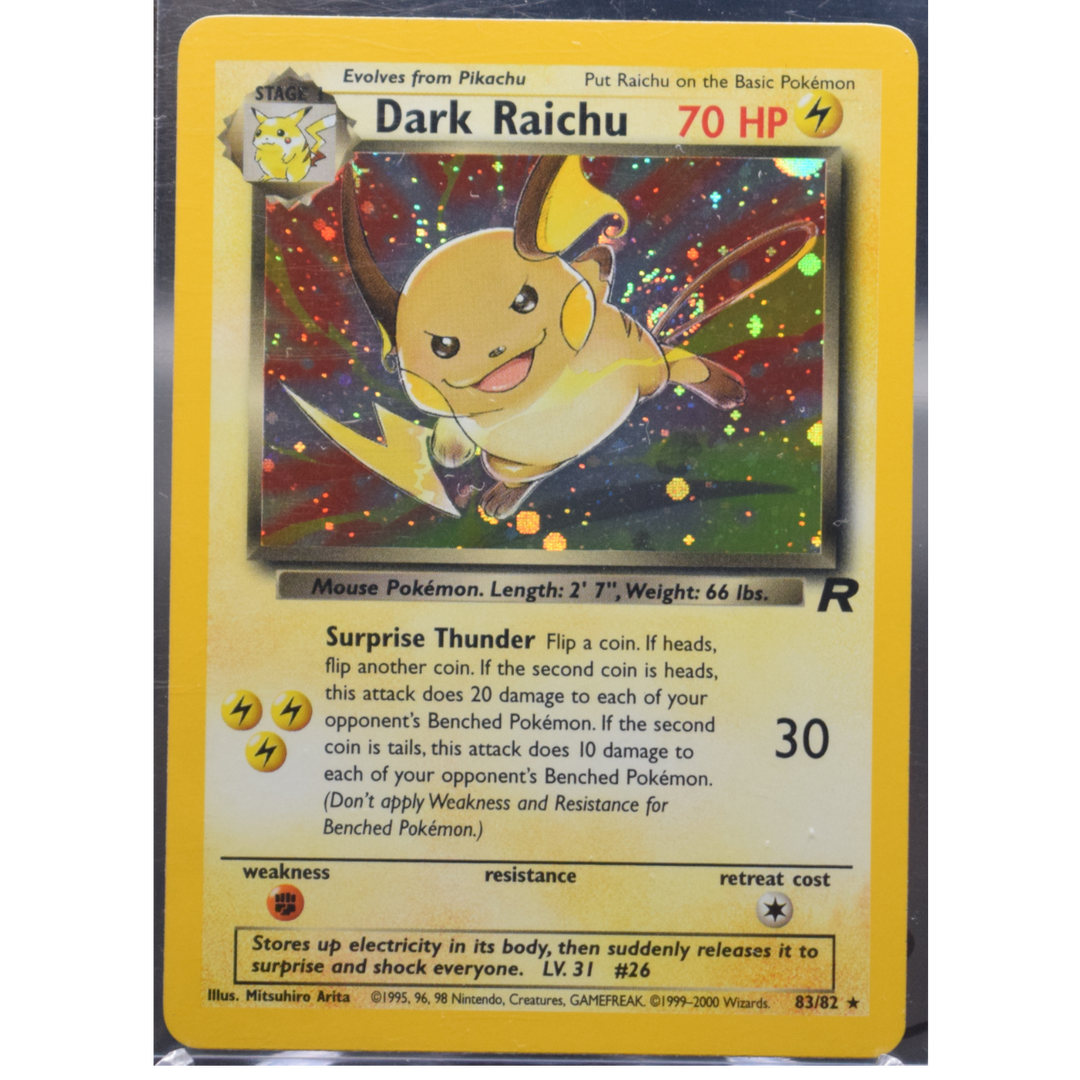 Dark Raichu - Team Rocket (TR)