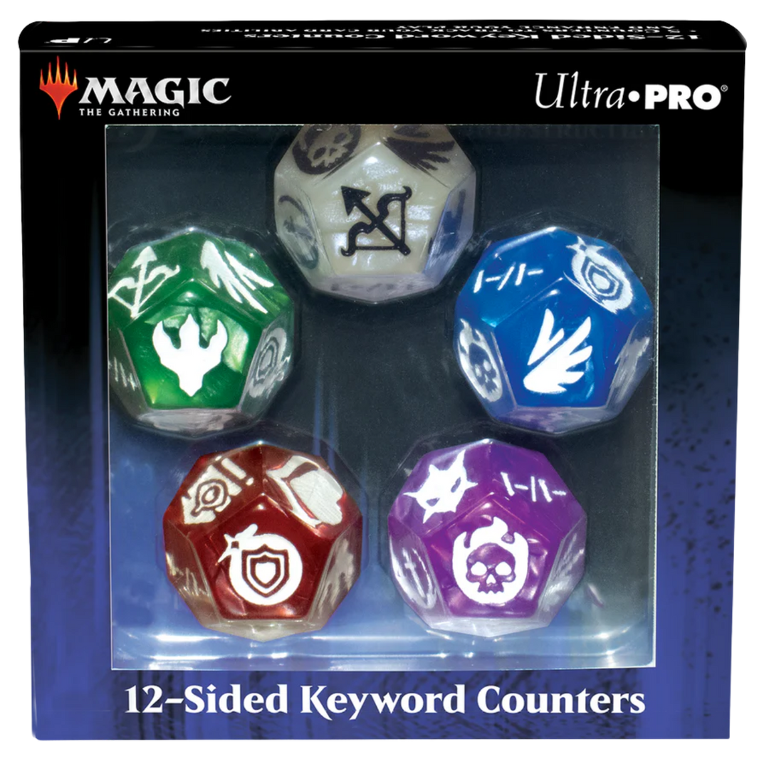 12-Sided Keyword Counters - Ultra Pro for Magic:The Gathering