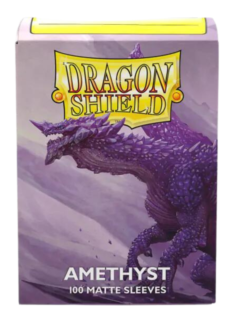 Dragon Shield Sleeves: Amethyst Standard Matte (Box Of 100)