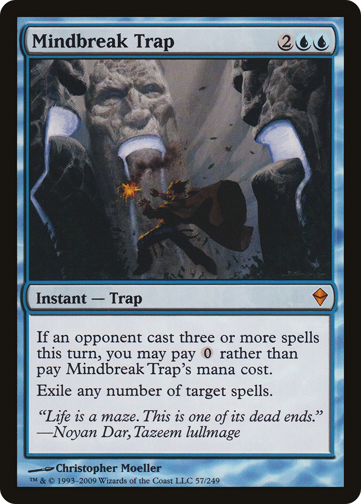 Mindbreak Trap (Foil) - Zendikar (ZEN)