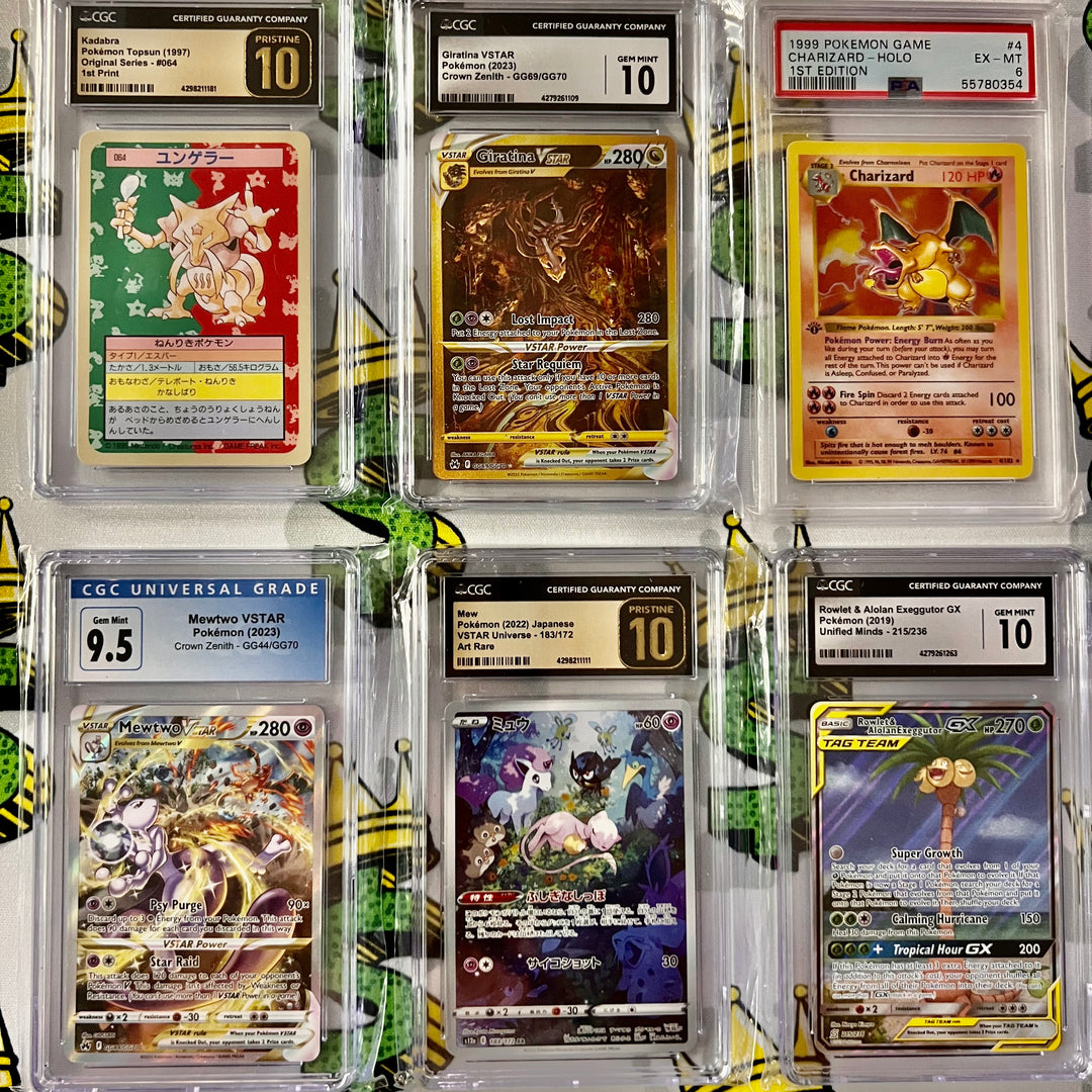 Pokemon Graded Slabs