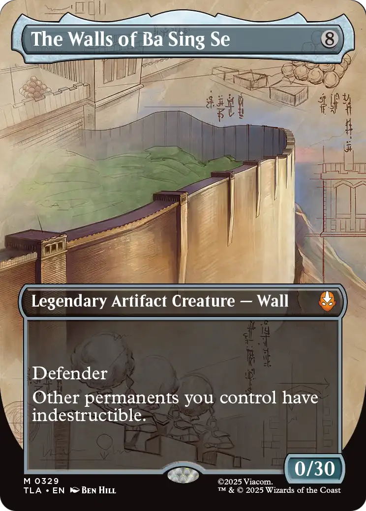 The Walls of Ba Sing Se (Borderless)