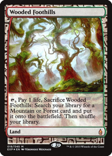 Wooded Foothills - Zendikar Expeditions (EXP)