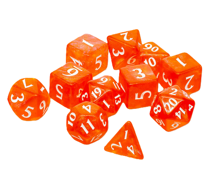 Ultra Pro Eclipse Acrylic Dice Set (11 Ct) - Multiple Options