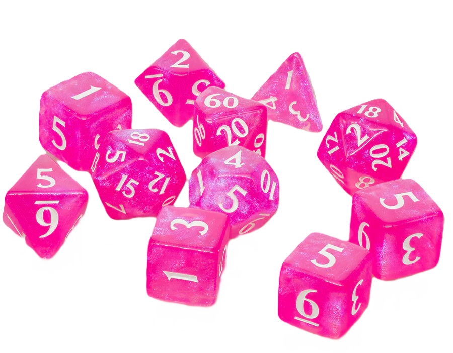 Ultra Pro Eclipse Acrylic Dice Set (11 Ct) - Multiple Options