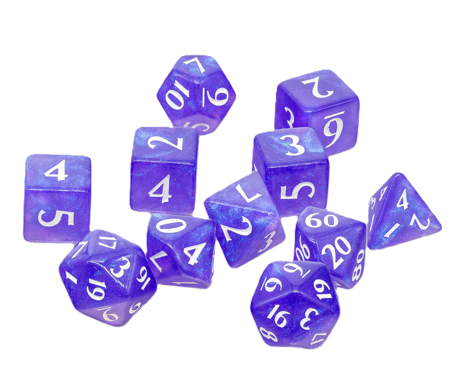 Ultra Pro Eclipse Acrylic Dice Set (11 Ct) - Multiple Options