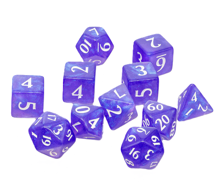 Ultra Pro Eclipse Acrylic Dice Set (11 Ct) - Multiple Options