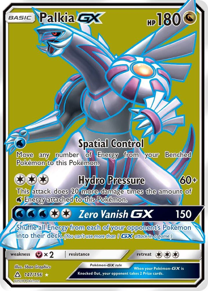Palkia GX (Full Art) - SM - Ultra Prism (SM05)