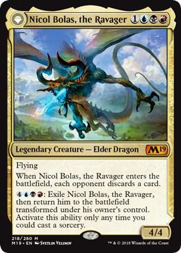Nicol Bolas, the Ravager - Core Set 2019 (M19)