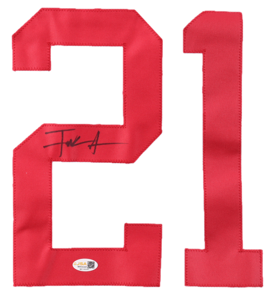 Frank Gore Autographed Signed Custom White 49er's Jersey - JSA Certified