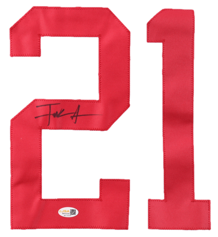 Frank Gore Autographed Signed Custom White 49er's Jersey - JSA Certified