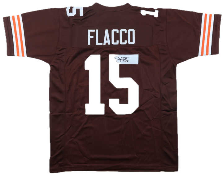 Joe Flacco Autographed Signed Custom Jersey - (JSA)