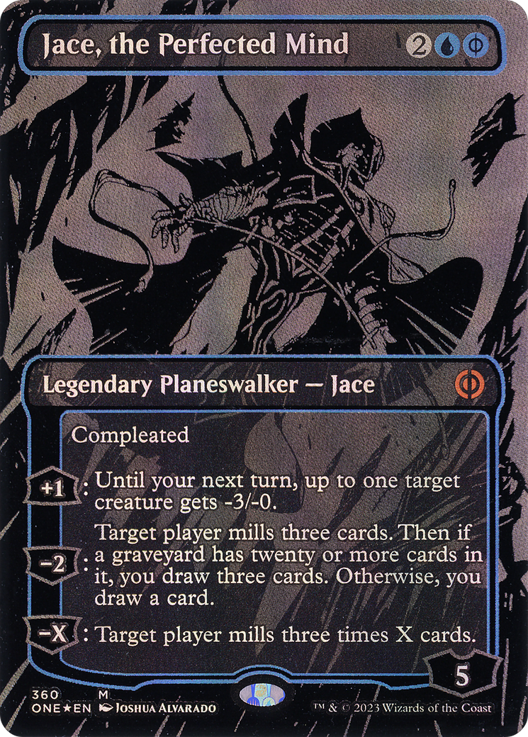 Jace, the Perfected Mind (Oil Slick Raised Foil)