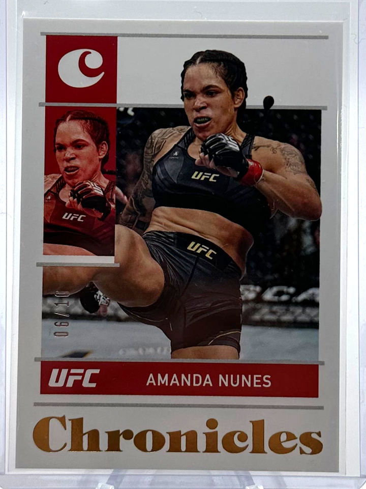 2022 Panini Chronicles UFC - Amanda Nunes 49 - Gold /10