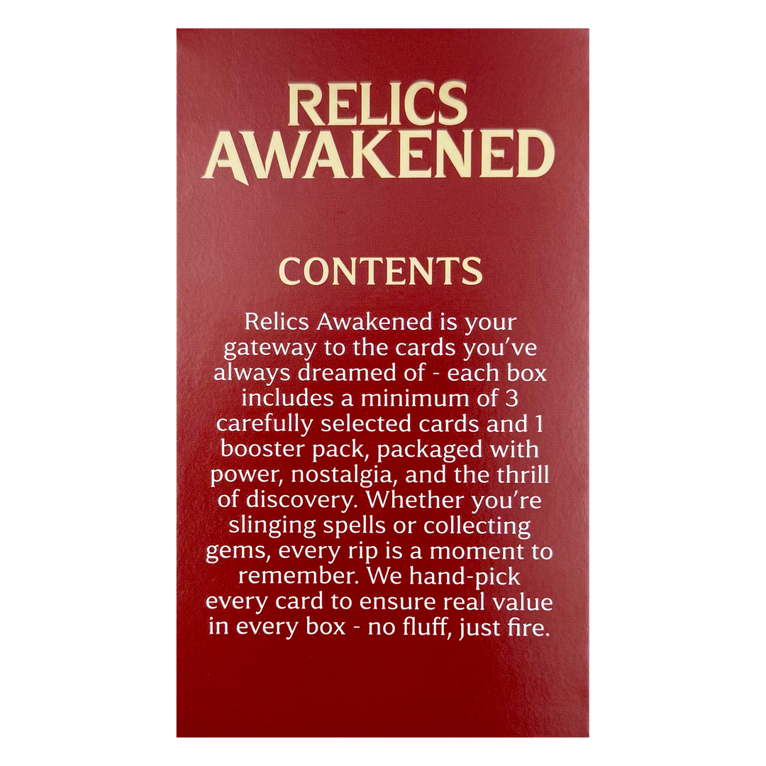 Relics Awakened Magic: The Gathering - $500 Repack