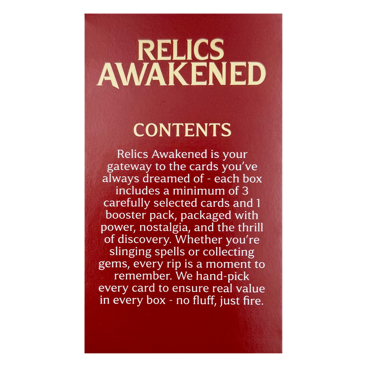 Relics Awakened Magic: The Gathering - $500 Repack