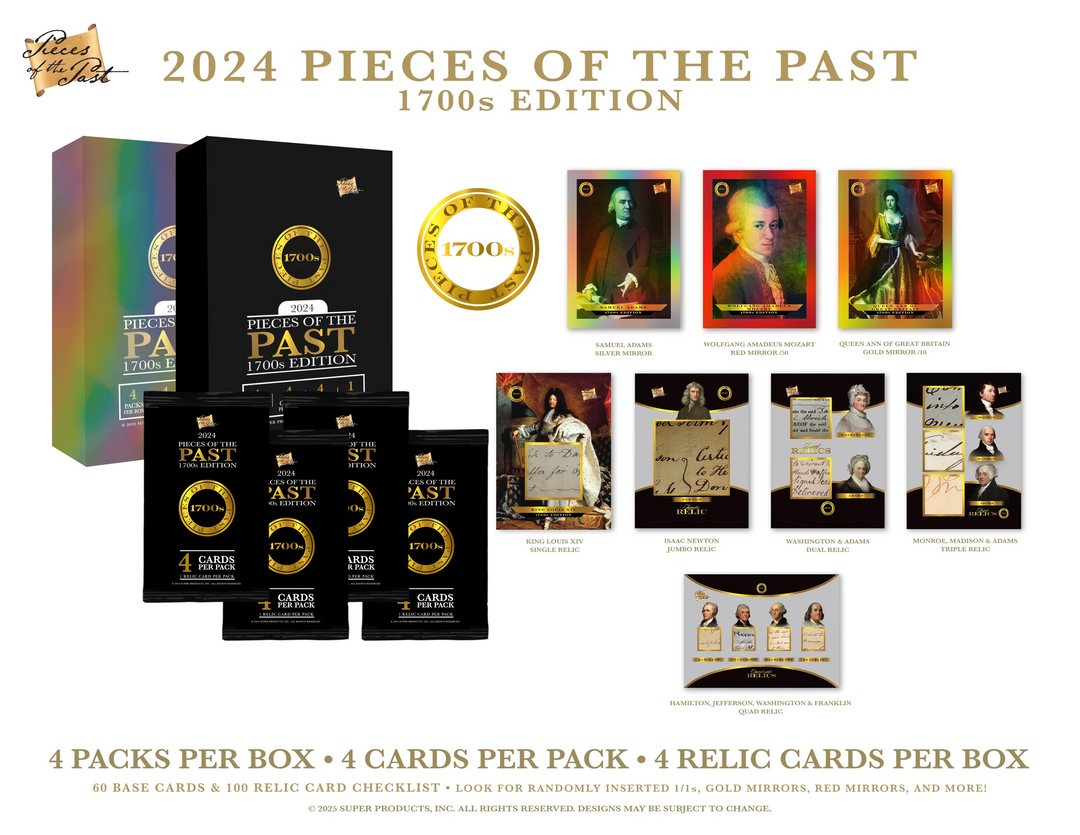 2024 Pieces of the Past 1700s Edition