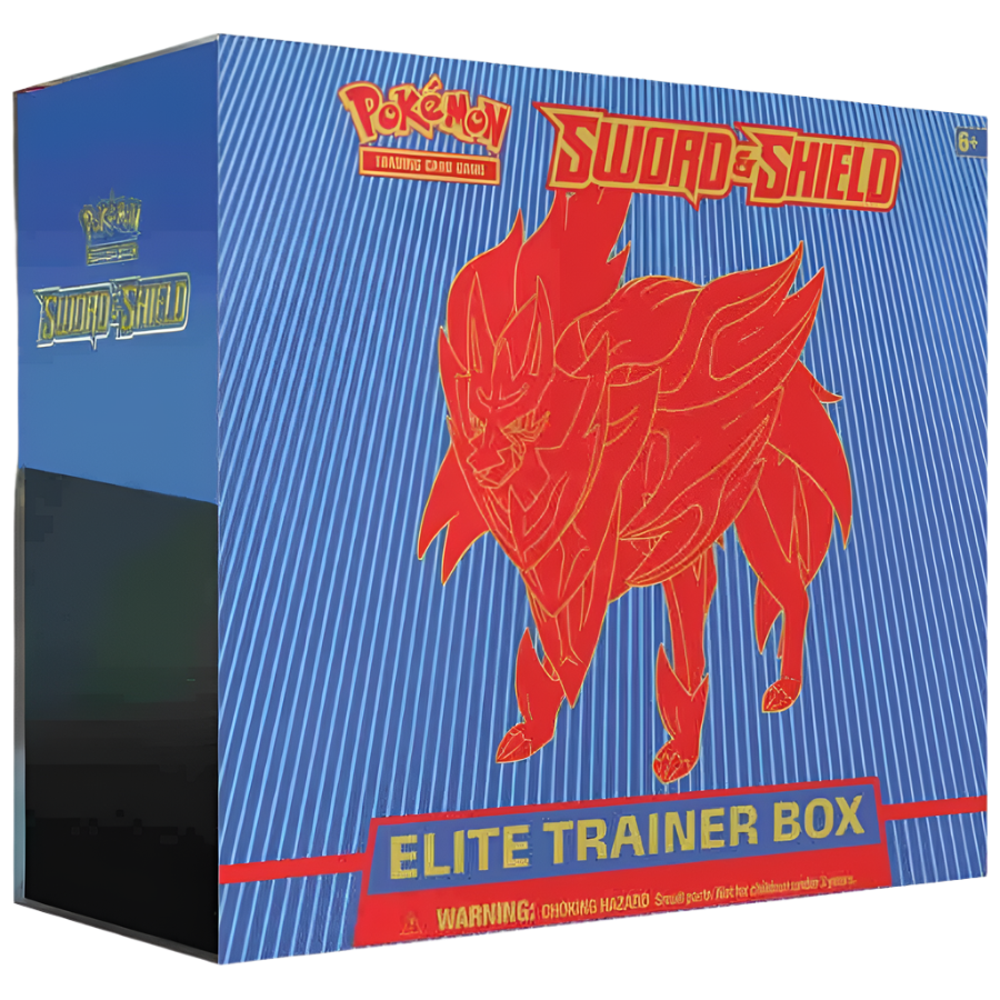 Sword & Shield Elite Trainer Box [Zamazenta] (Poke Ball Wrap) - SWSH01: Sword & Shield Base Set (SWSH01)