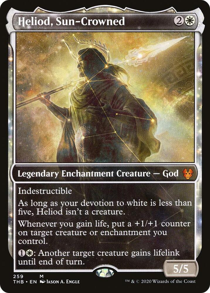 Heliod, Sun-Crowned (Showcase) - Theros Beyond Death (THB)