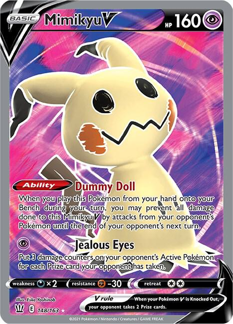 Mimikyu V (Full Art) - SWSH05: Battle Styles (SWSH05)
