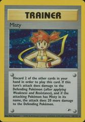 Misty (18) - Gym Heroes (G1)
