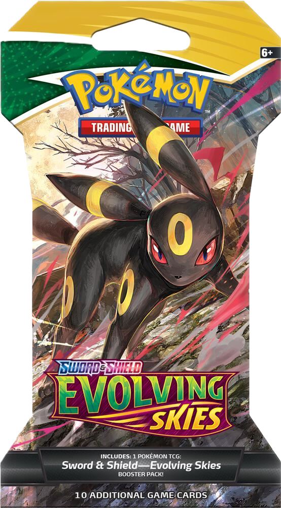 Evolving Skies Sleeved Booster Pack - SWSH07: Evolving Skies (SWSH07)