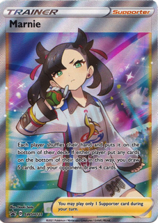 Marnie - SWSH121 - SWSH: Sword & Shield Promo Cards (SWSD)