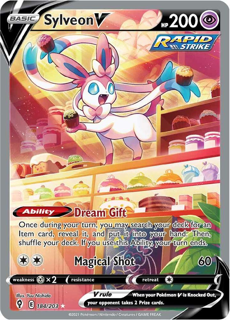 Sylveon V (Alternate Full Art) - SWSH07: Evolving Skies (SWSH07)