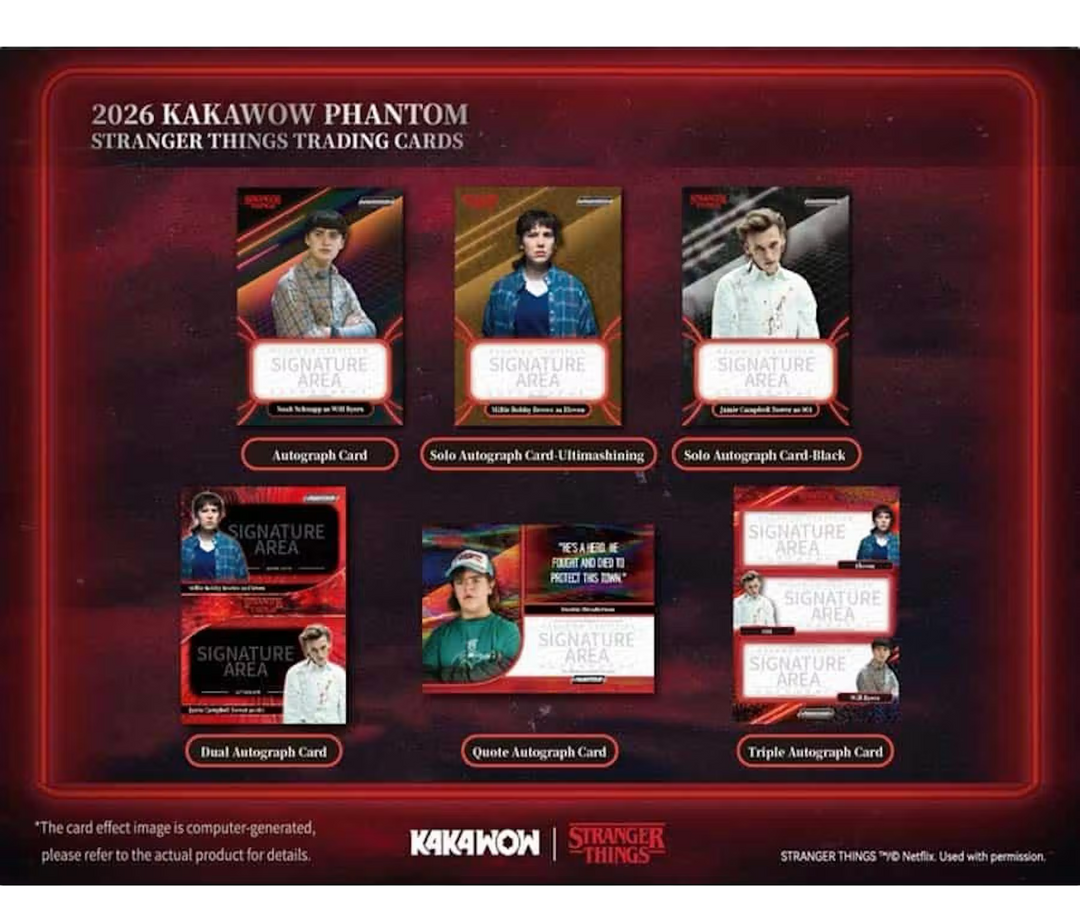 2026 Kakawow Phantom Stranger Things Hobby Box