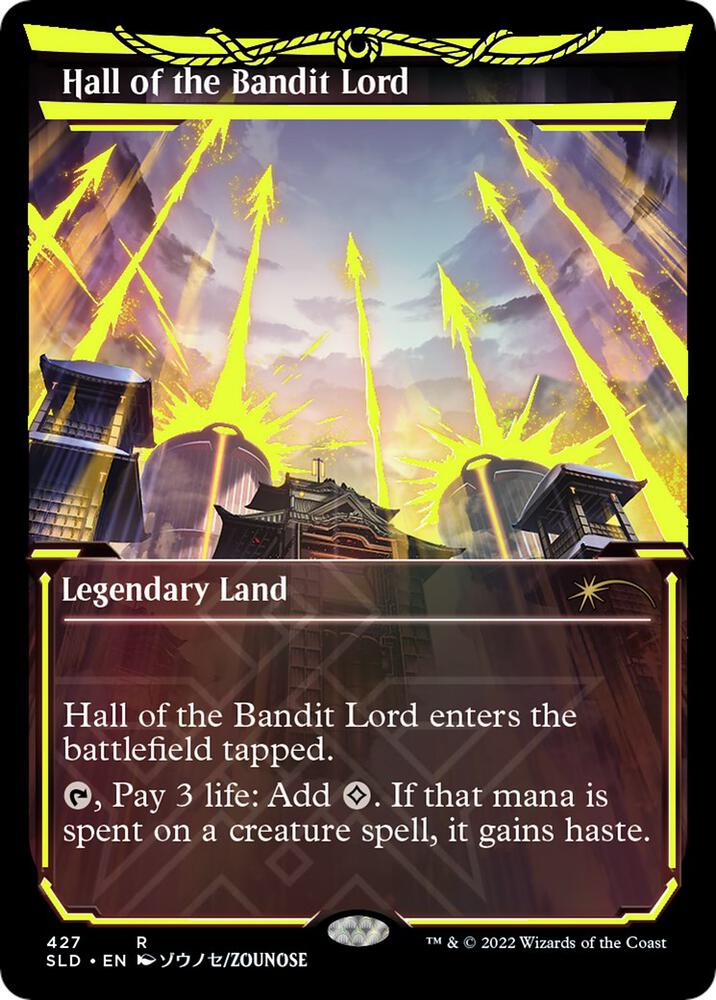 Hall of the Bandit Lord (Neon Yellow) - Secret Lair Drop Series (SLD)