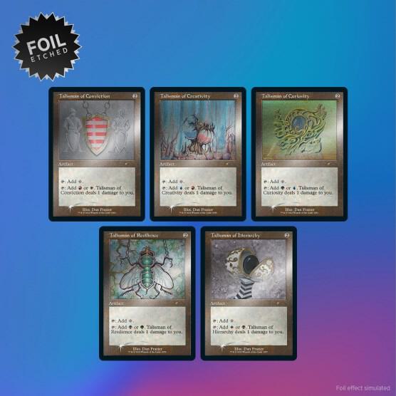 Secret Lair Drop: Secret Lair Drop: Dan Frazier Is Back Again: The Enemy Talismans - Foil Etched Edition