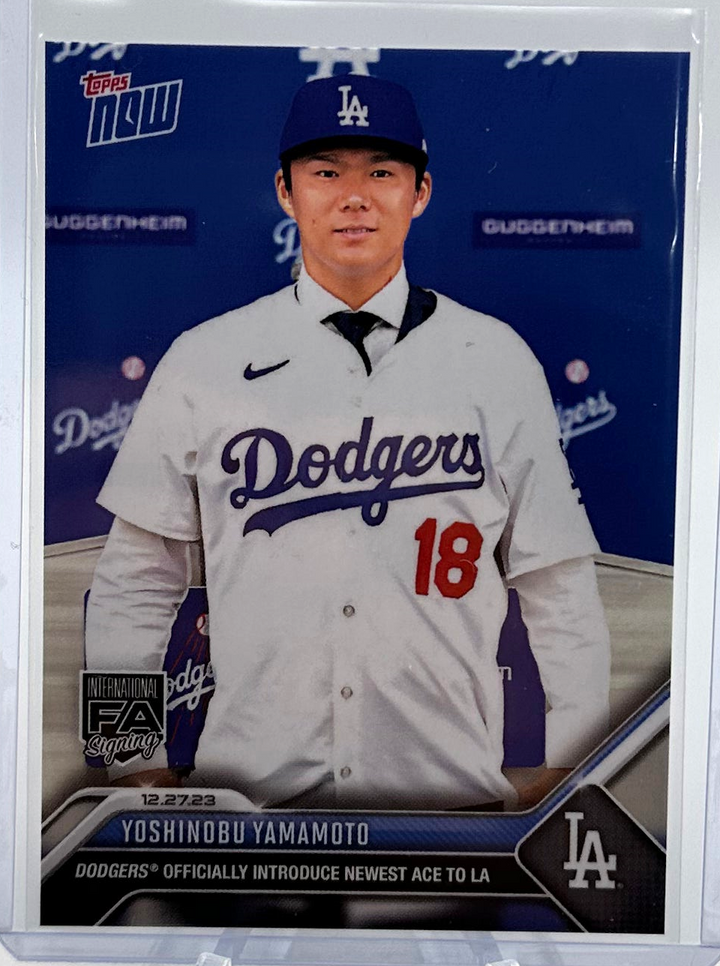 2023 Topps Now - Yoshinobu Yamamoto OS-25