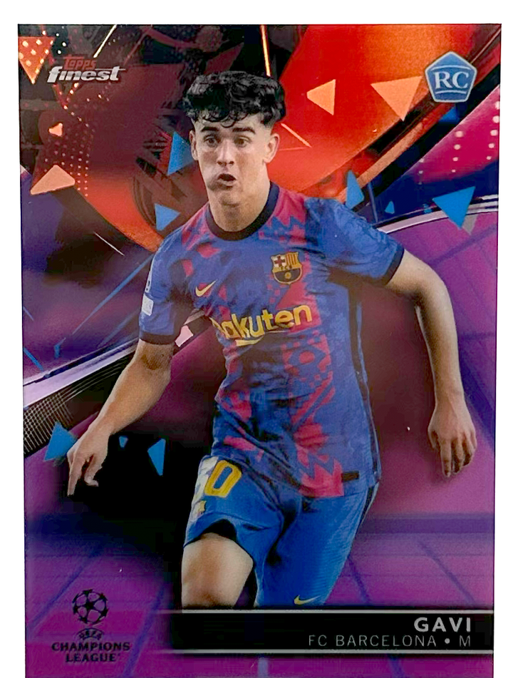 2021-22 Topps UEFA Champions League Performance Soccer - Gavi 51 - Purple /125