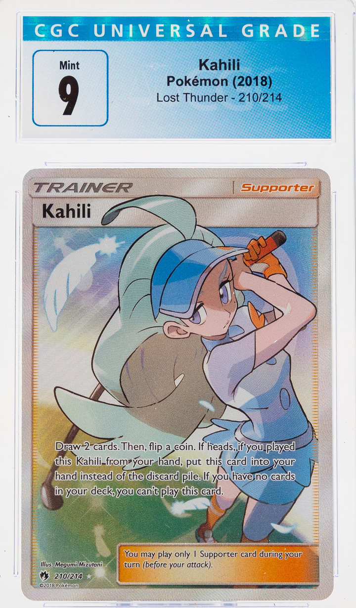 Kahili 210/214 Lost Thunder - 2018 Pokemon - CGC 9