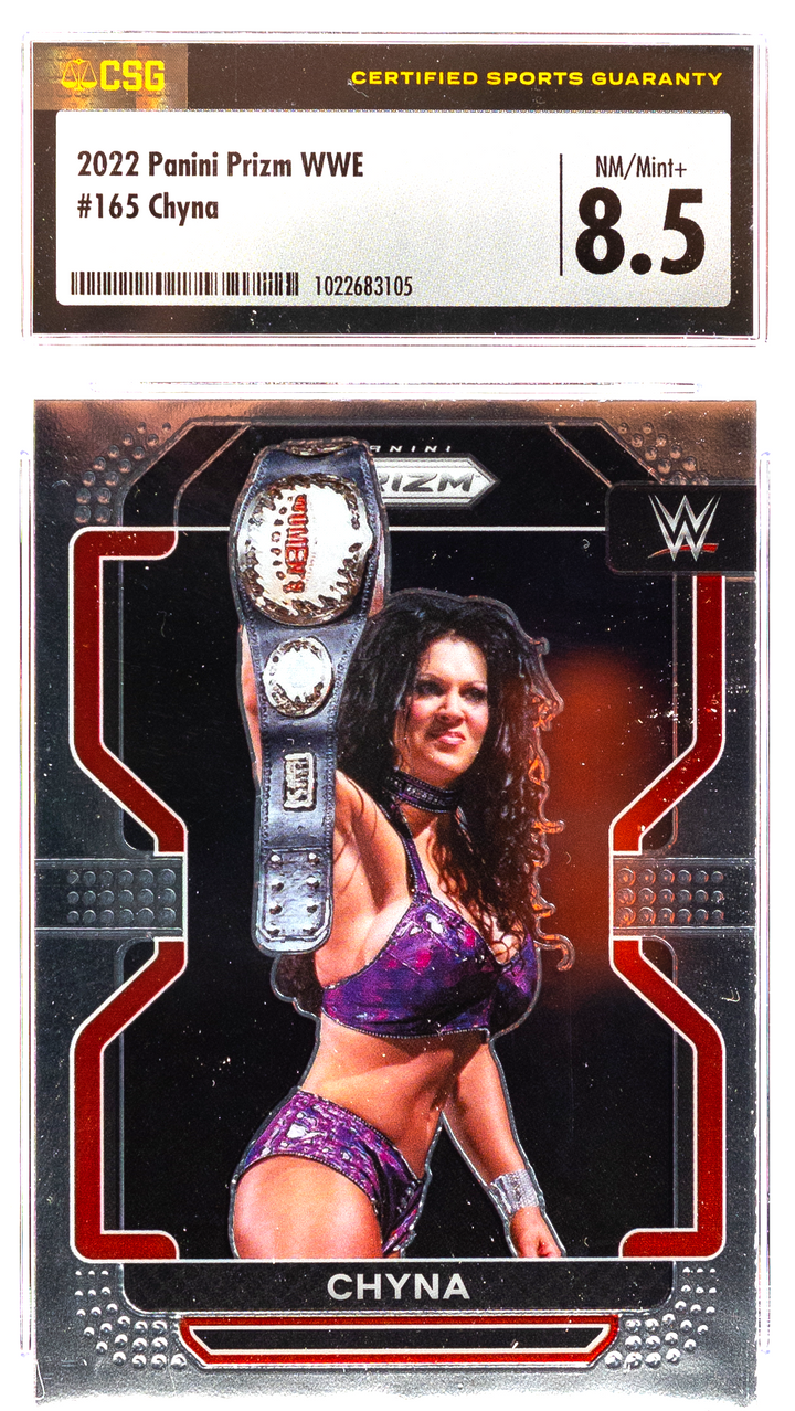 2022 Panini Prizm WWE - Chyna 165 - CSG CGC 8.5