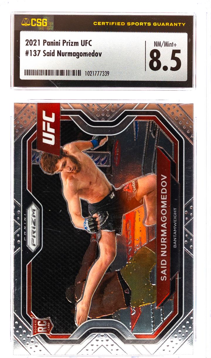 2021 Panini Prizm UFC - Said Nurmagomedov 137 - CSG CGC 8.5