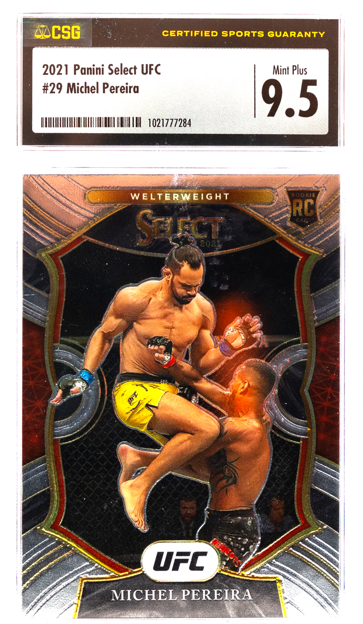 2021 Panini Select UFC - Michel Pereira 29 - CSG CGC 9.5