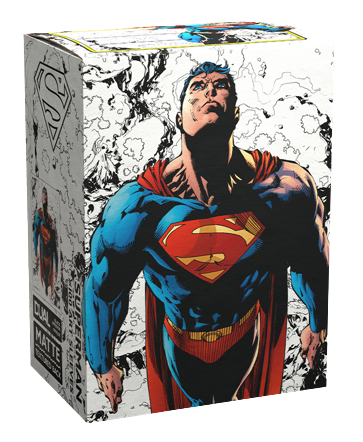 Dragon Shield Sleeves: Superman Core Full Art Matte Dual Art (Box of 100)