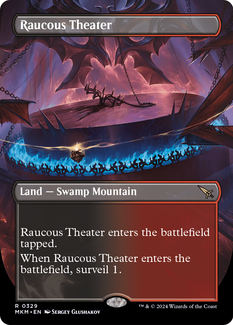 Raucous Theater (Borderless)