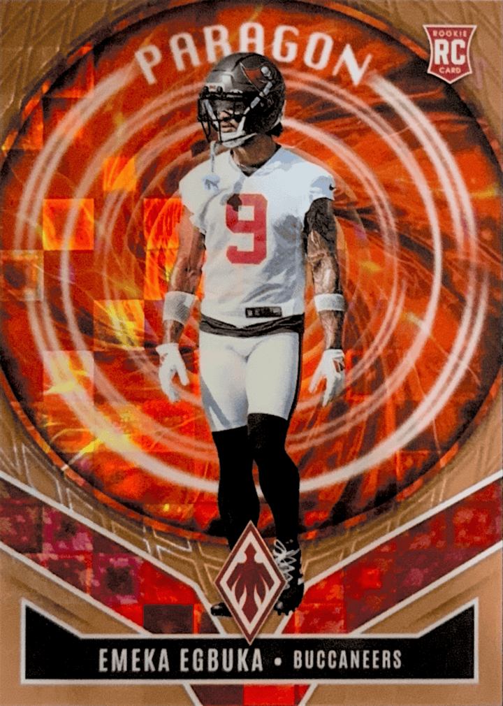2025 Panini Phoenix - Emeka Egbuka #3 - Paragon Bronze Pandora - 007/125