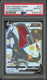 Charizard V 079/073 Champions Path - 2020 Pokemon - PSA 10