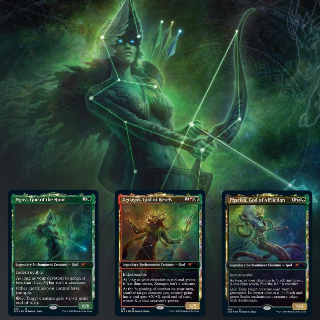 Secret Lair Drop: Theros Stargazing: Vol.V (Nylea) - Traditional Foil Edition